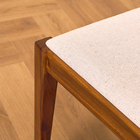 Swedish dining chairs in walnut, model 'Vindö' by Svante Skogh for Balders Snickeri
