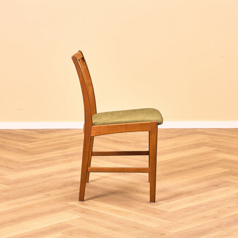 Danish dining chairs in teak