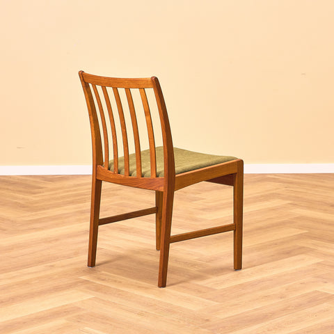 Danish dining chairs in teak