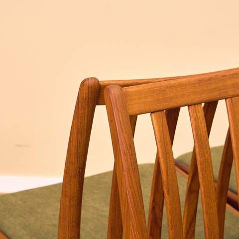 Danish dining chairs in teak