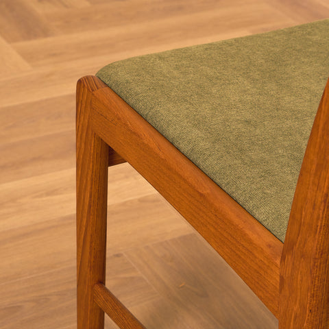 Danish dining chairs in teak