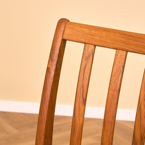 Danish dining chairs in teak