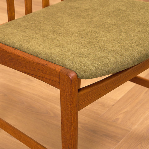 Danish dining chairs in teak