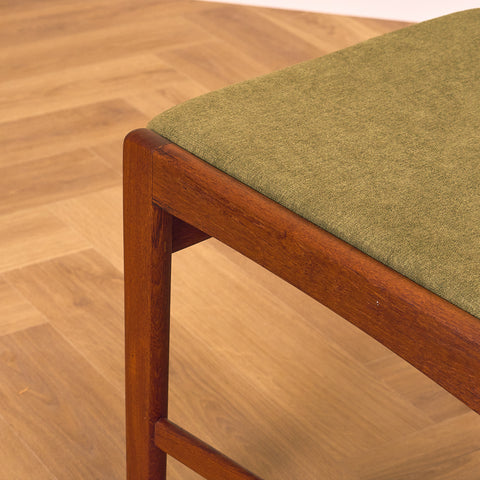 Danish dining chairs in teak