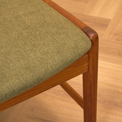 Danish dining chairs in teak