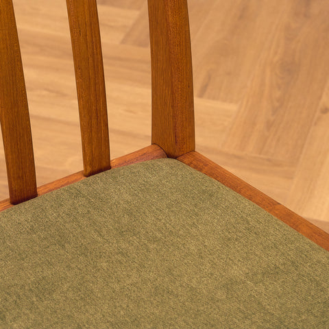 Danish dining chairs in teak