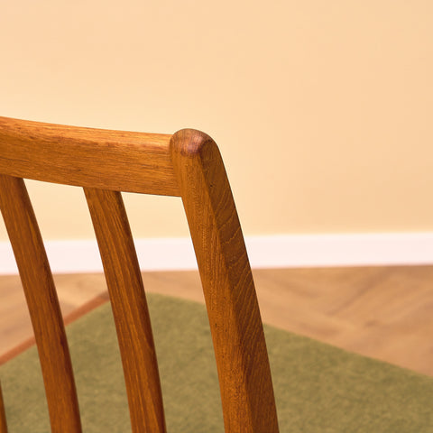 Danish dining chairs in teak