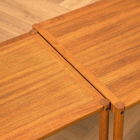 Danish side table in teak by Trioh
