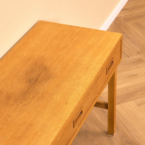 Swedish side table in oak