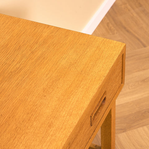 Swedish side table in oak