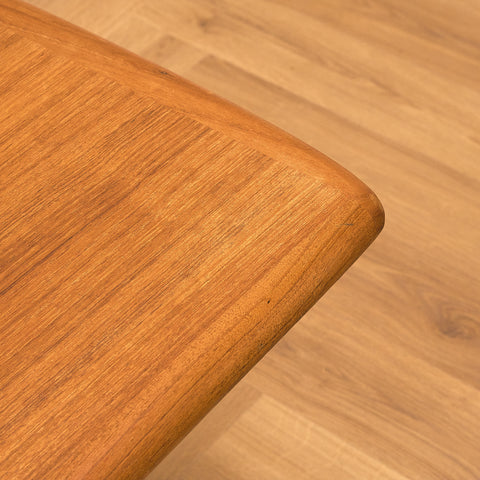 Swedish coffee table in teak and oak