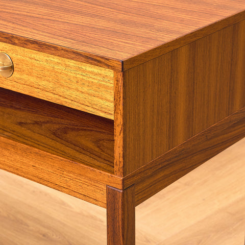 Danish hall bench in Santos rosewood