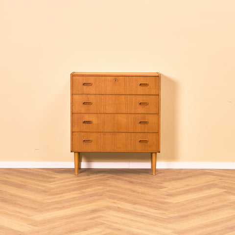 Swedish chest of drawers in teak