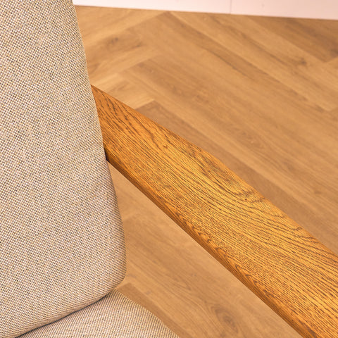 Swedish armchairs in oak