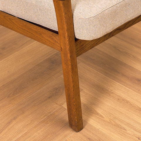 Swedish armchairs in oak