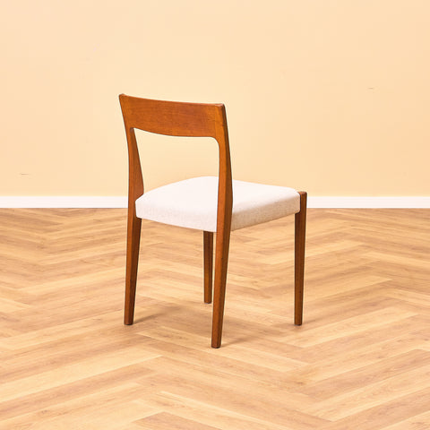 Swedish dining chairs in teak by Svegards Markaryd