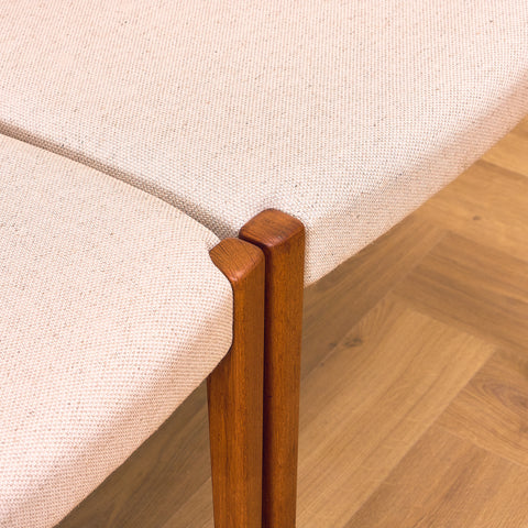 Swedish dining chairs in teak by Svegards Markaryd
