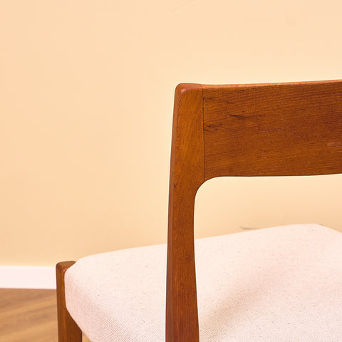 Swedish dining chairs in teak by Svegards Markaryd