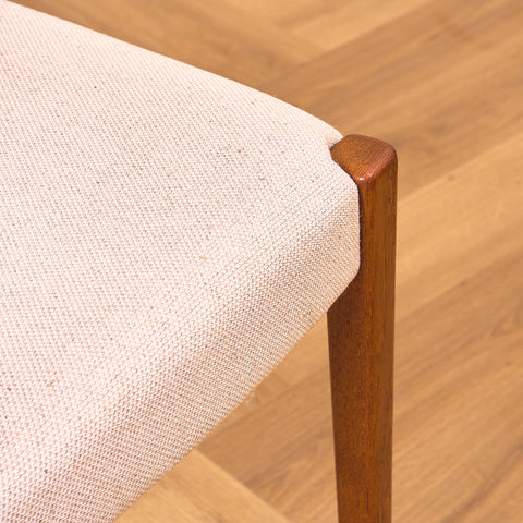 Swedish dining chairs in teak by Svegards Markaryd