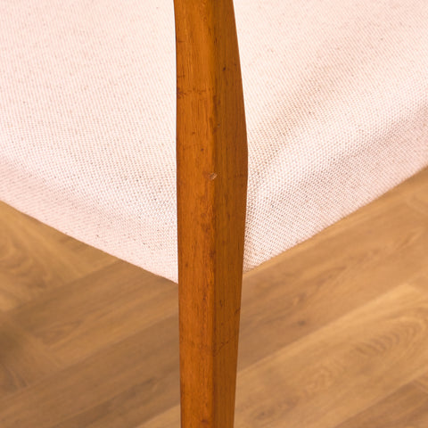 Swedish dining chairs in teak by Svegards Markaryd