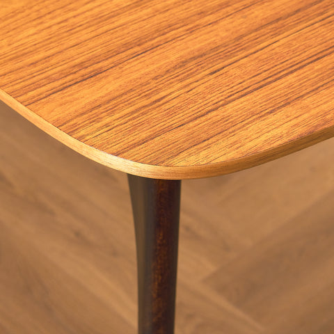 Swedish dining table in teak