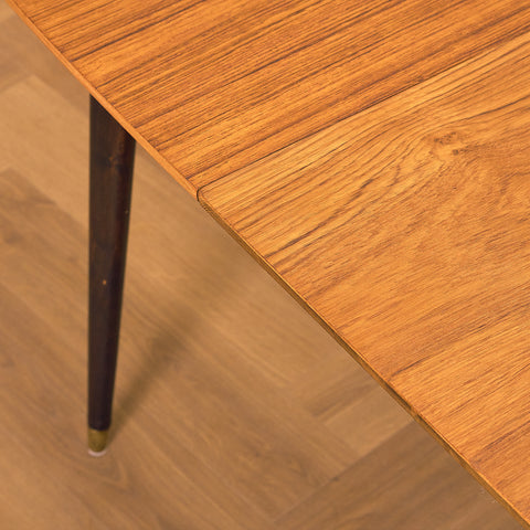 Swedish dining table in teak