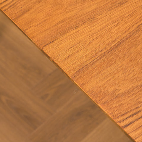 Swedish dining table in teak