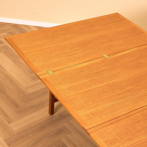 Swedish dining table in teak by Karl Erik Ekselius for JOC Vetlanda