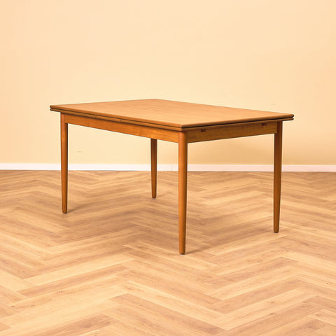 Danish dining table in teak by AR Møbler