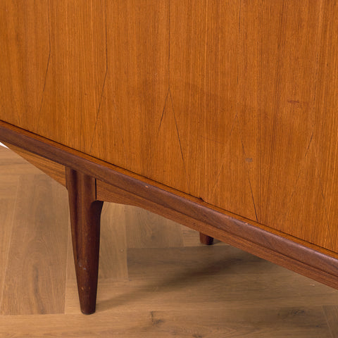 Swedish highboard in teak 'Rosetto' series, by Svante Skogh for ABRA-möbler, Smålands Taberg