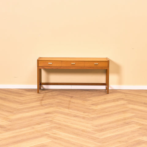 Swedish side table in oak