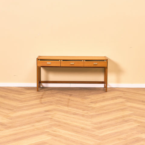 Swedish side table in oak