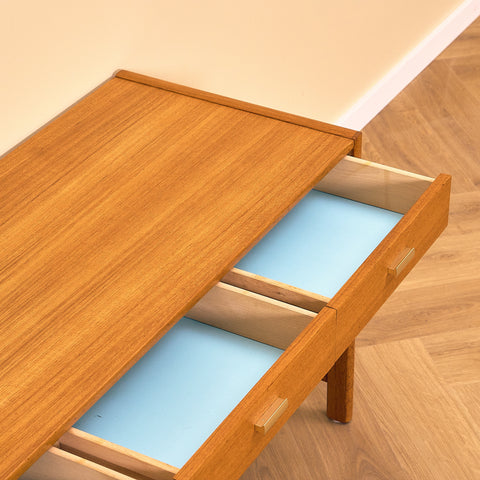 Swedish side table in oak