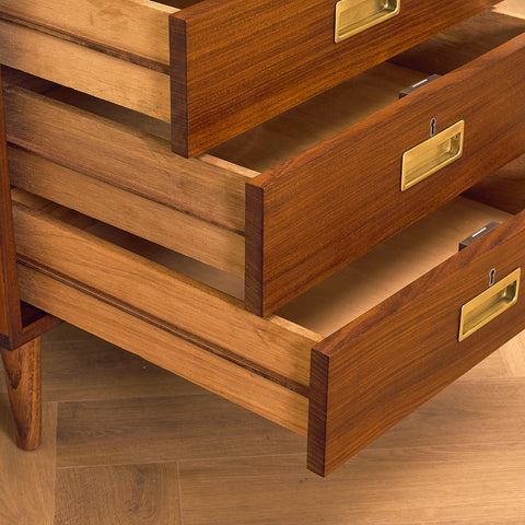 Swedish chest of drawers in teak