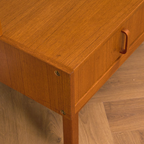 Swedish bookshelf in teak by B. Fridhagen for Bodafors