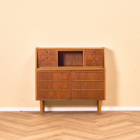 Danish secretary in teak