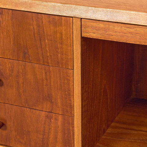 Danish secretary in teak