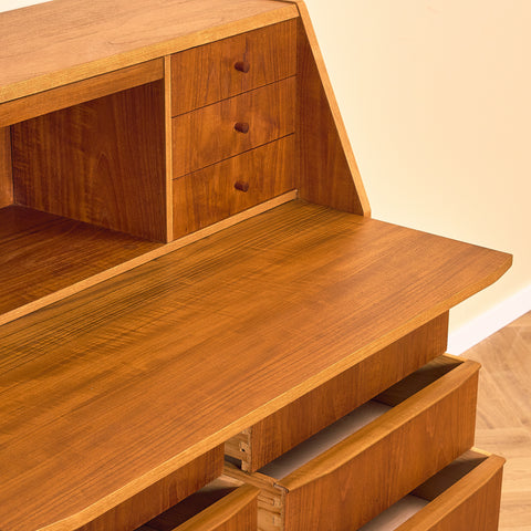 Danish secretary in teak