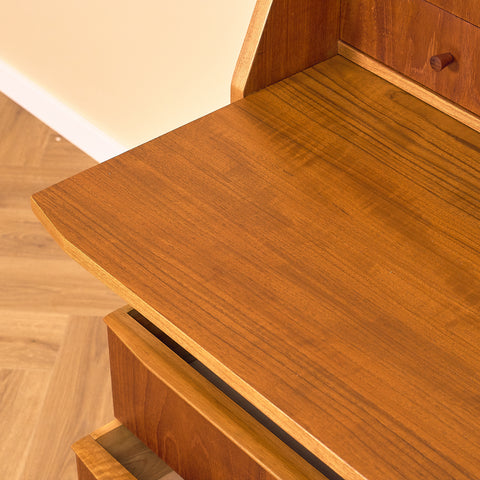 Danish secretary in teak