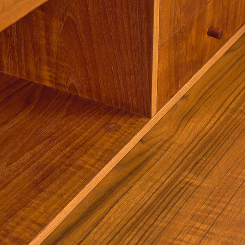 Danish secretary in teak