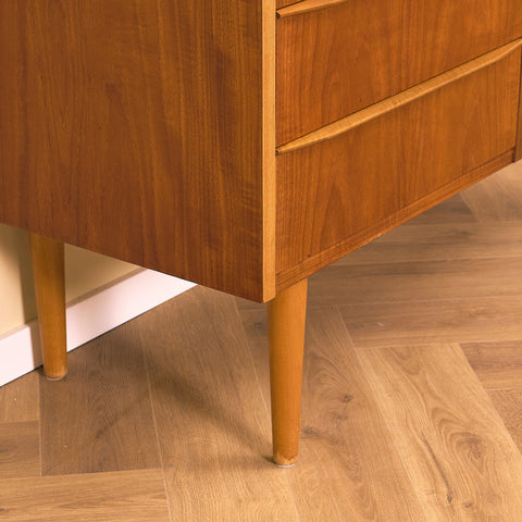 Danish secretary in teak