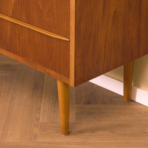 Danish secretary in teak