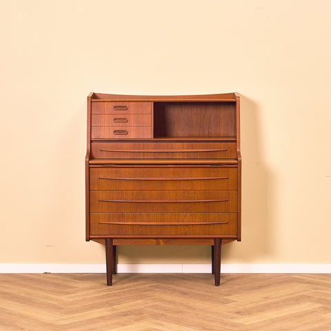 Danish secretary in teak