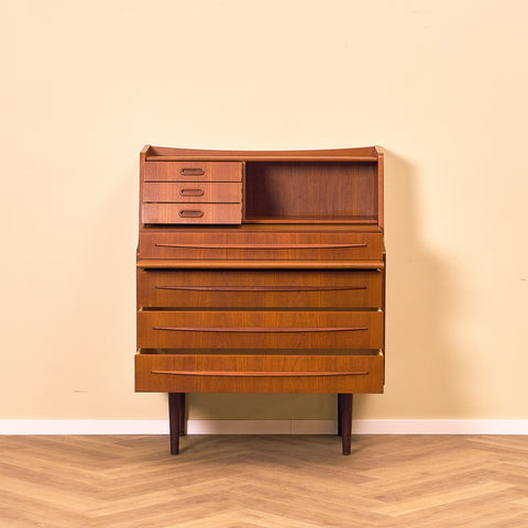Danish secretary in teak