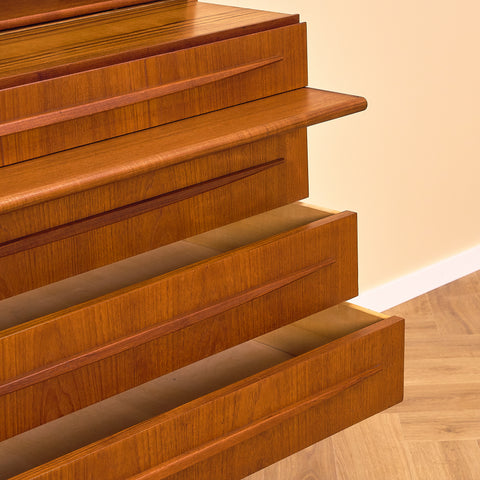 Danish secretary in teak