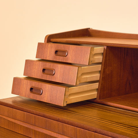Danish secretary in teak