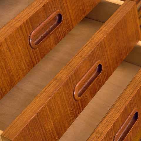 Danish secretary in teak