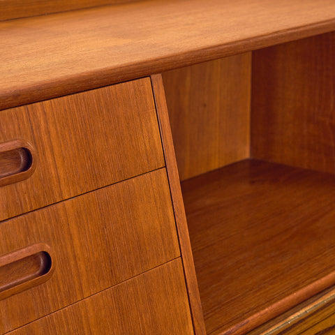 Danish secretary in teak