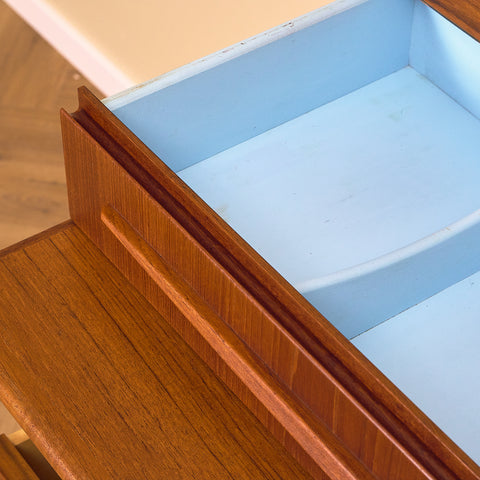 Danish secretary in teak