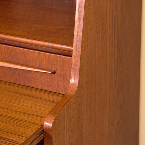 Danish secretary in teak